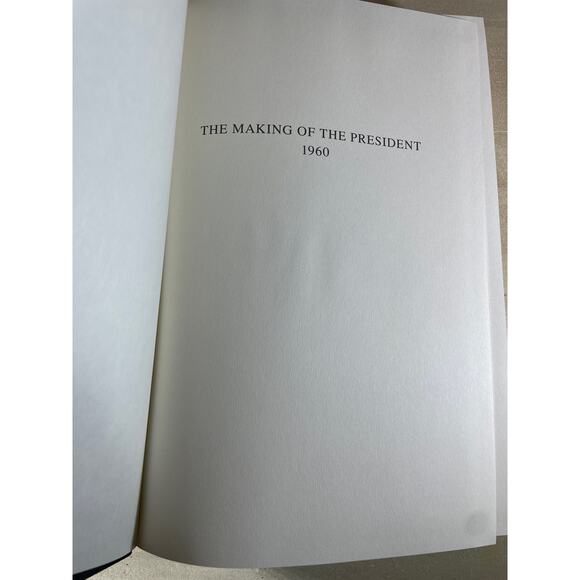 The Making of the President 1960, Theodore H. White, Franklin Library 1987 Print - Picture 5 of 12